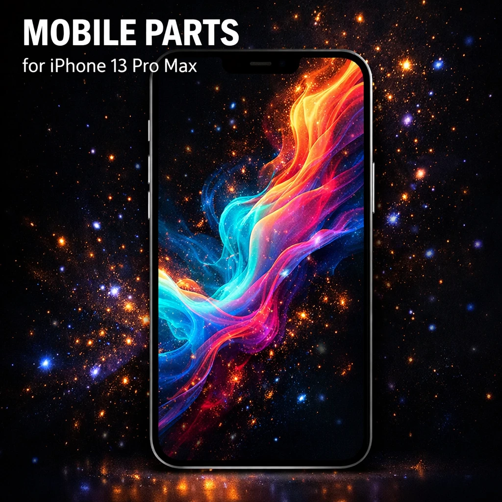 iPhone 13 Pro Max COF 6.7" (SOFT OLED) LCD Screen Compatible with Model A2643/ A2484/ A2641/ A2644/ A2645 quality AAA