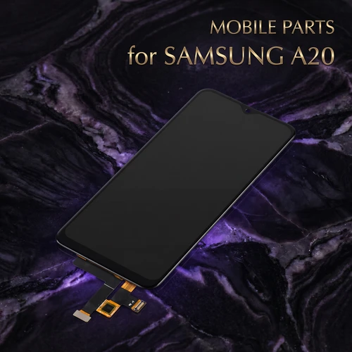 Samsung Galaxy A20  A205F A205G A205W A205U A205S LCD Touch Screen with frame