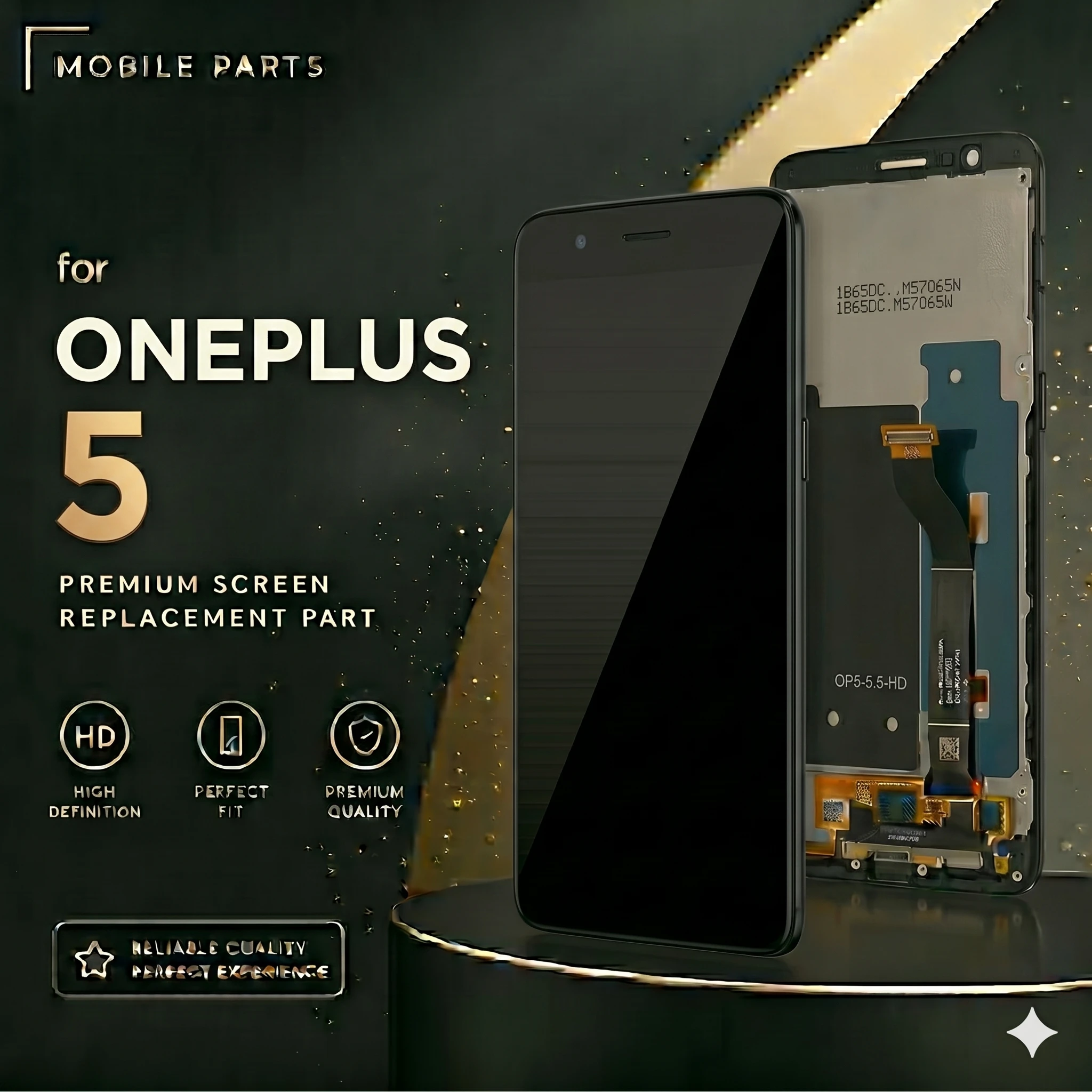 ONEPLUS 5 W/F INCELL LCD