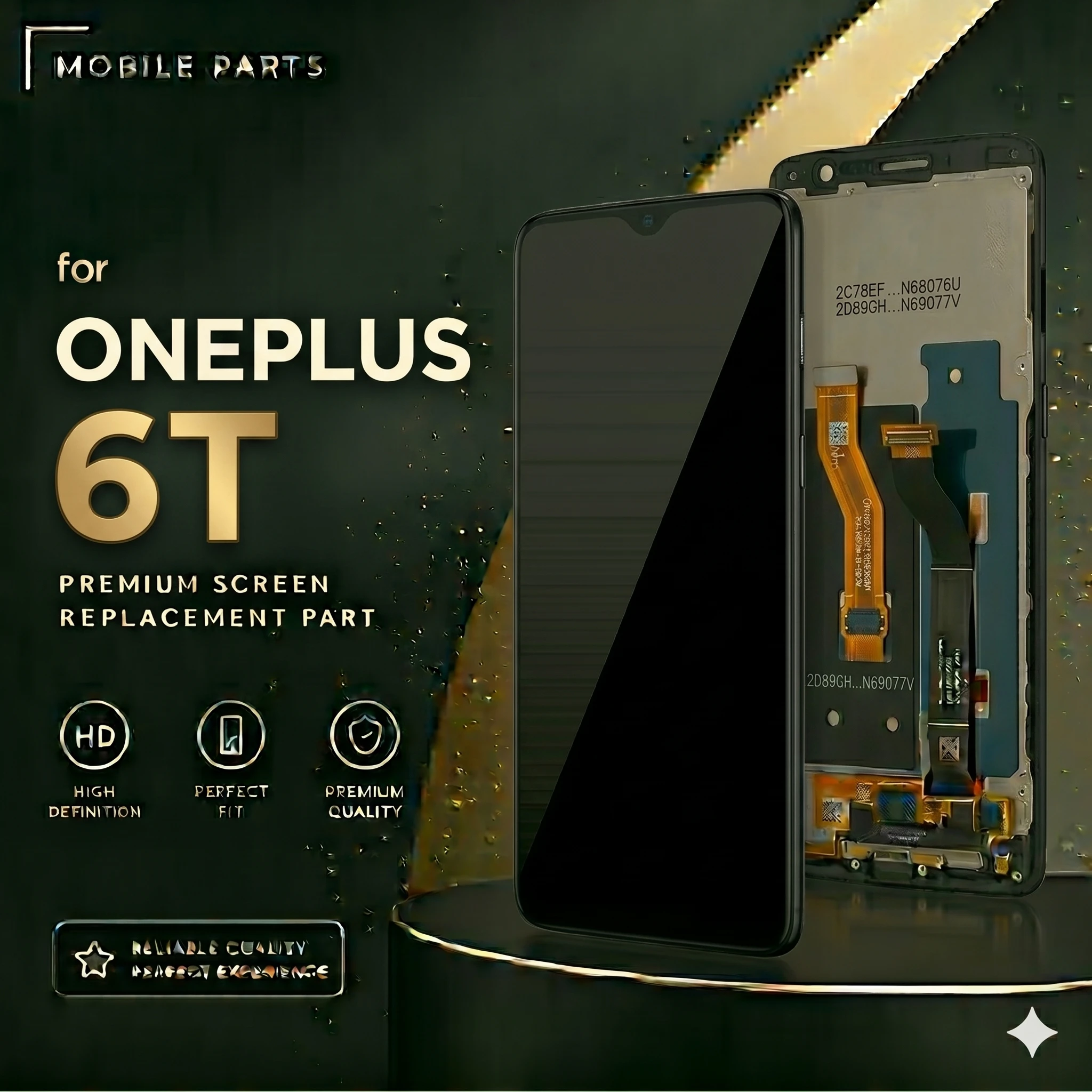 ONEPLUS 6T OLED LCD