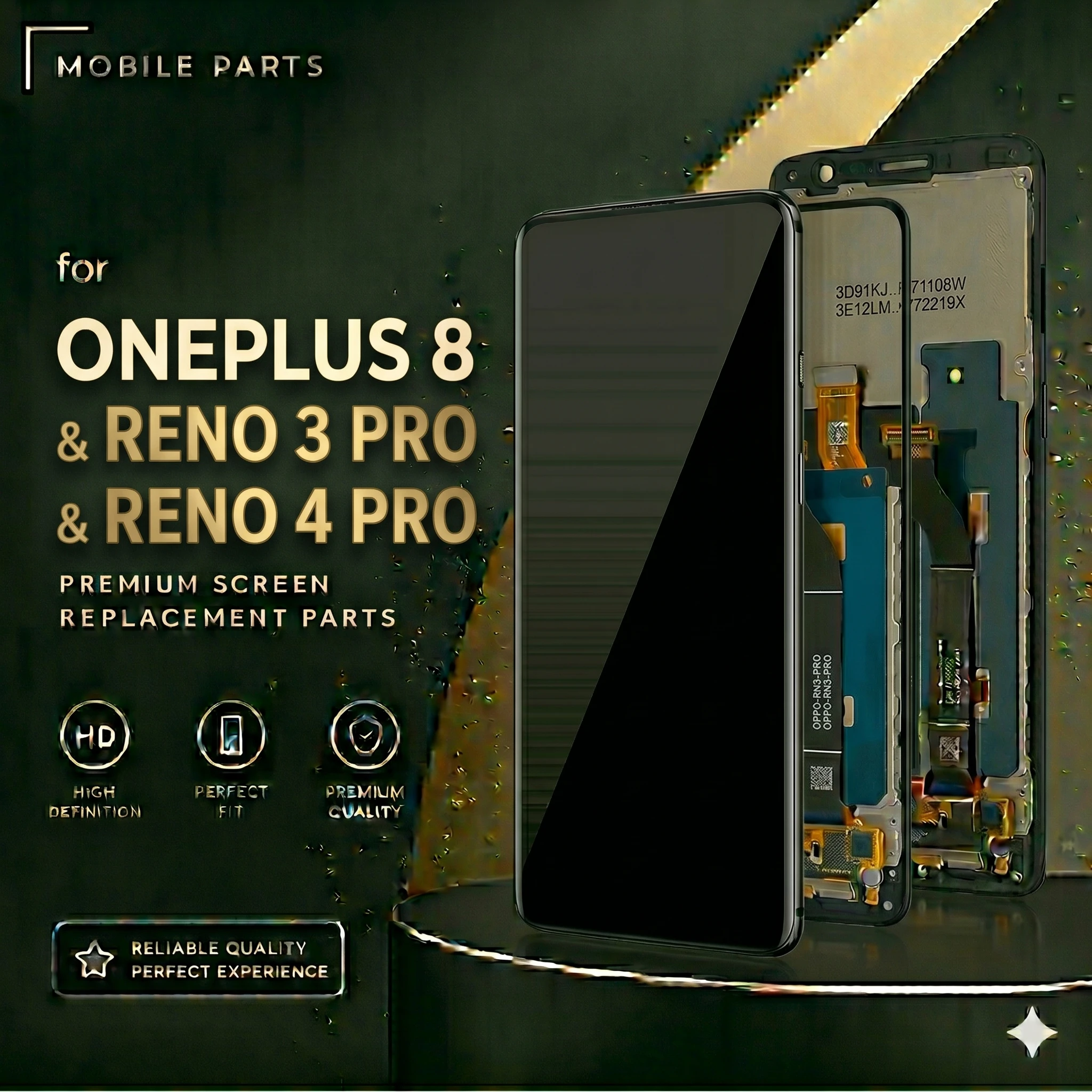 ONEPLUS 8/RENO 3 PRO/RENO 4 PRO ORG LCD