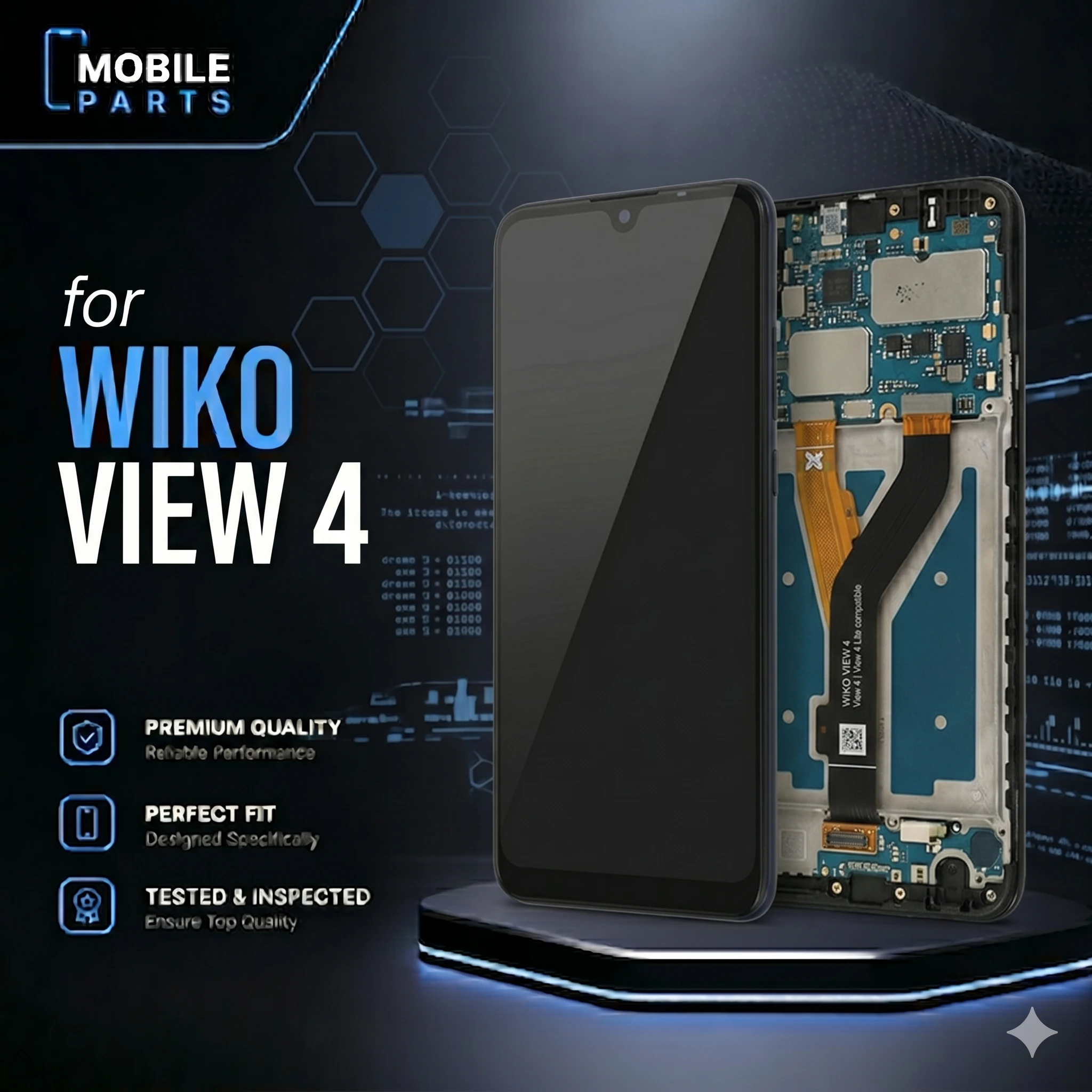 WIKO VIEW 4 OLED LCD