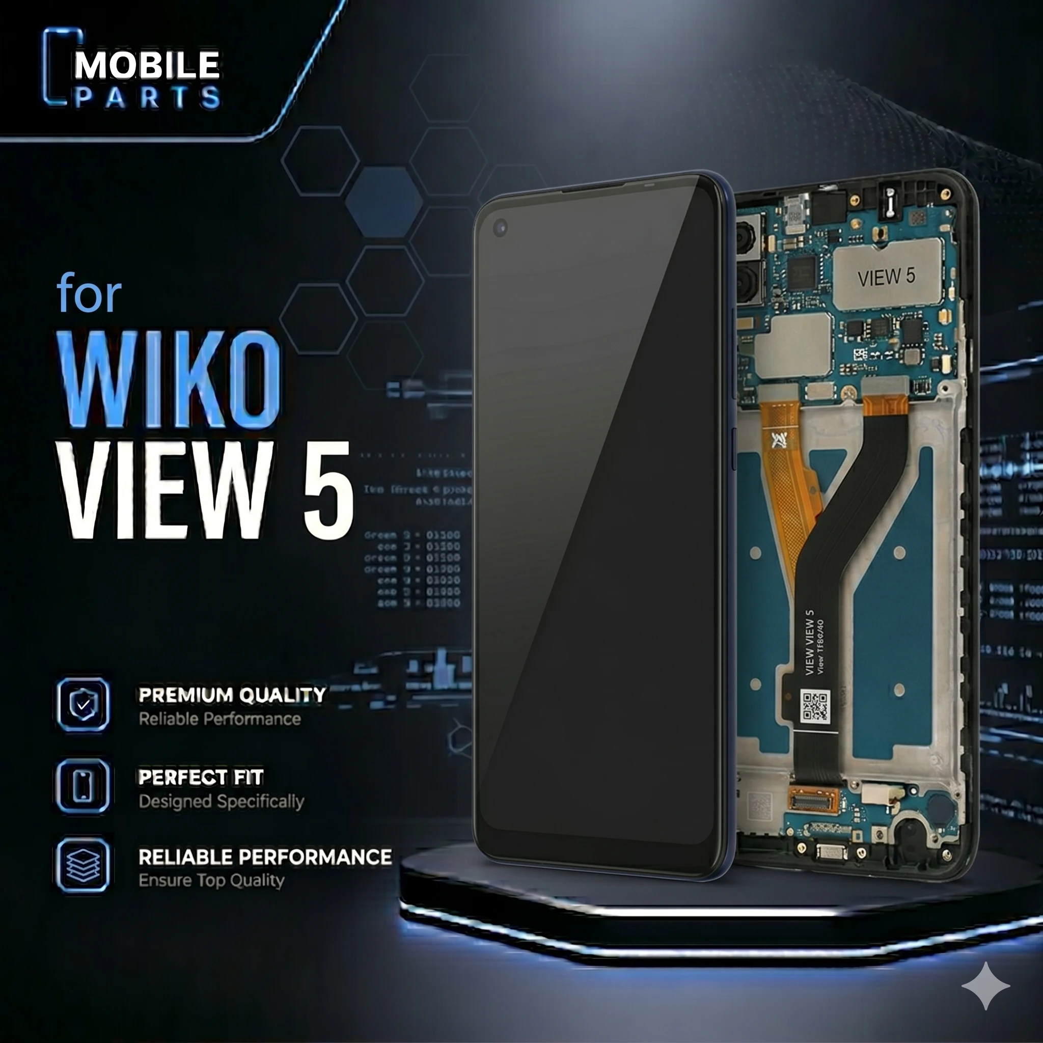 WIKO VIEW 5 OLED LCD