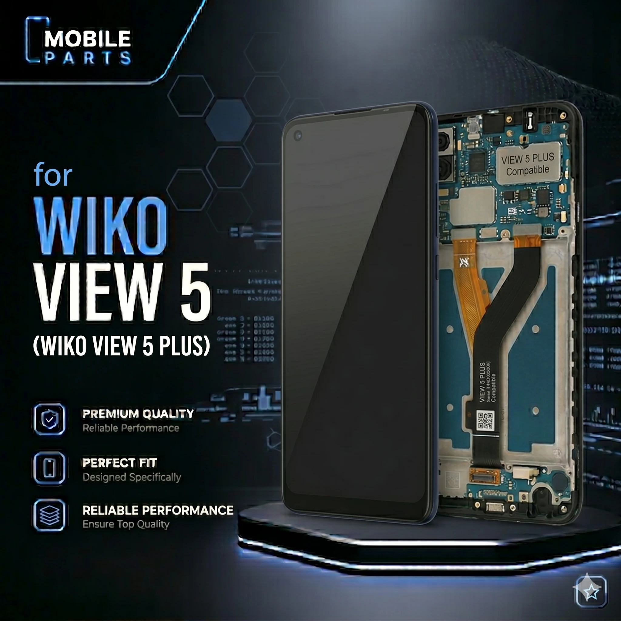 WIKO VIEW 5 PLUS OLED LCD