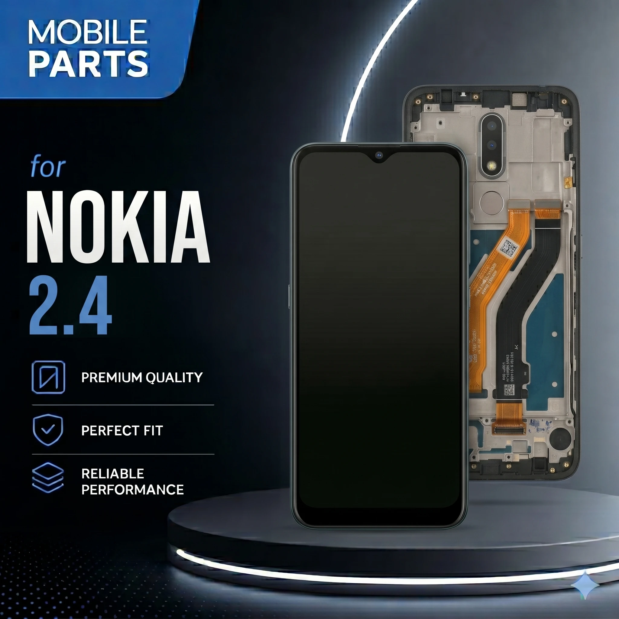 NOKIA 2.4 OLED LCD
