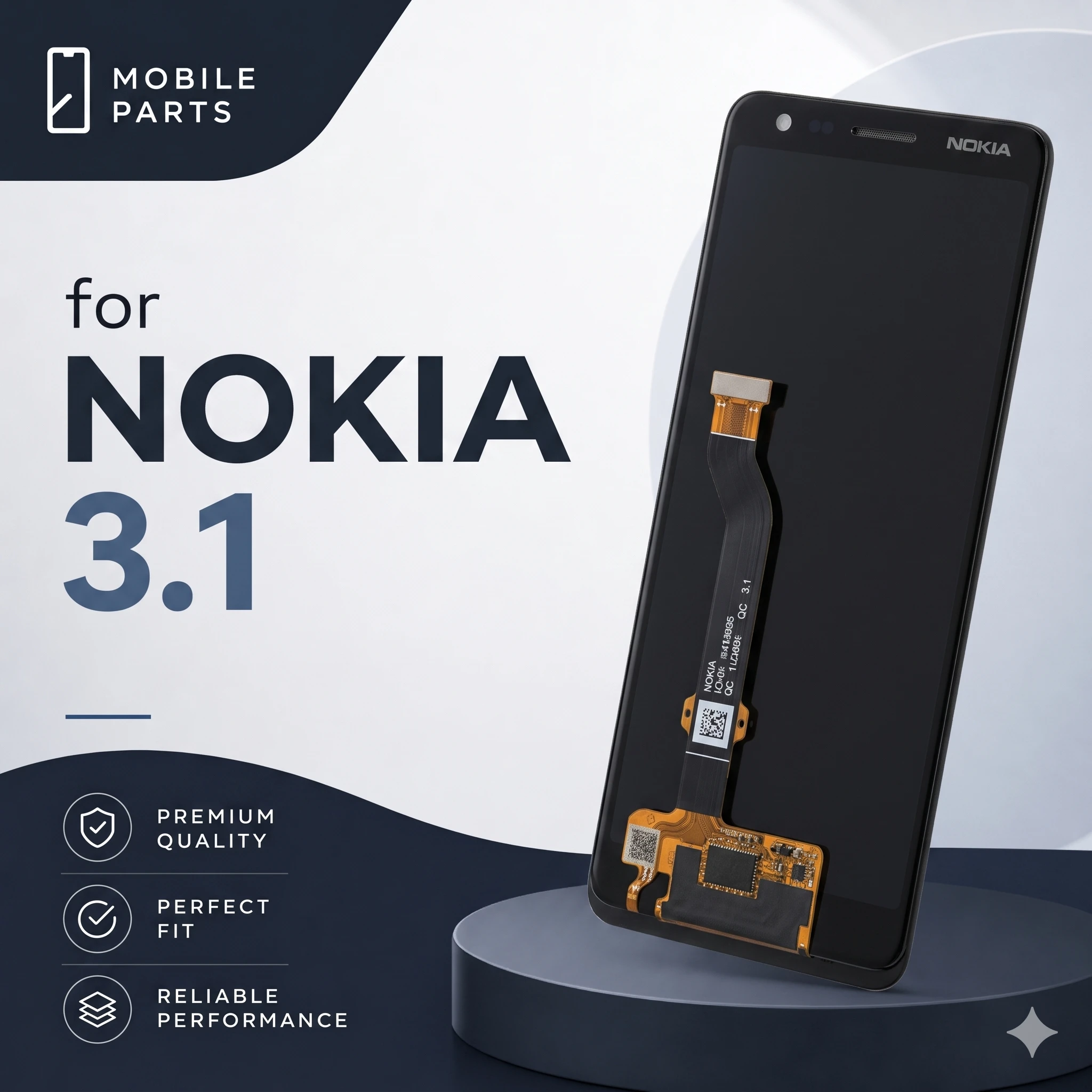 NOKIA 3.1 OLED LCD