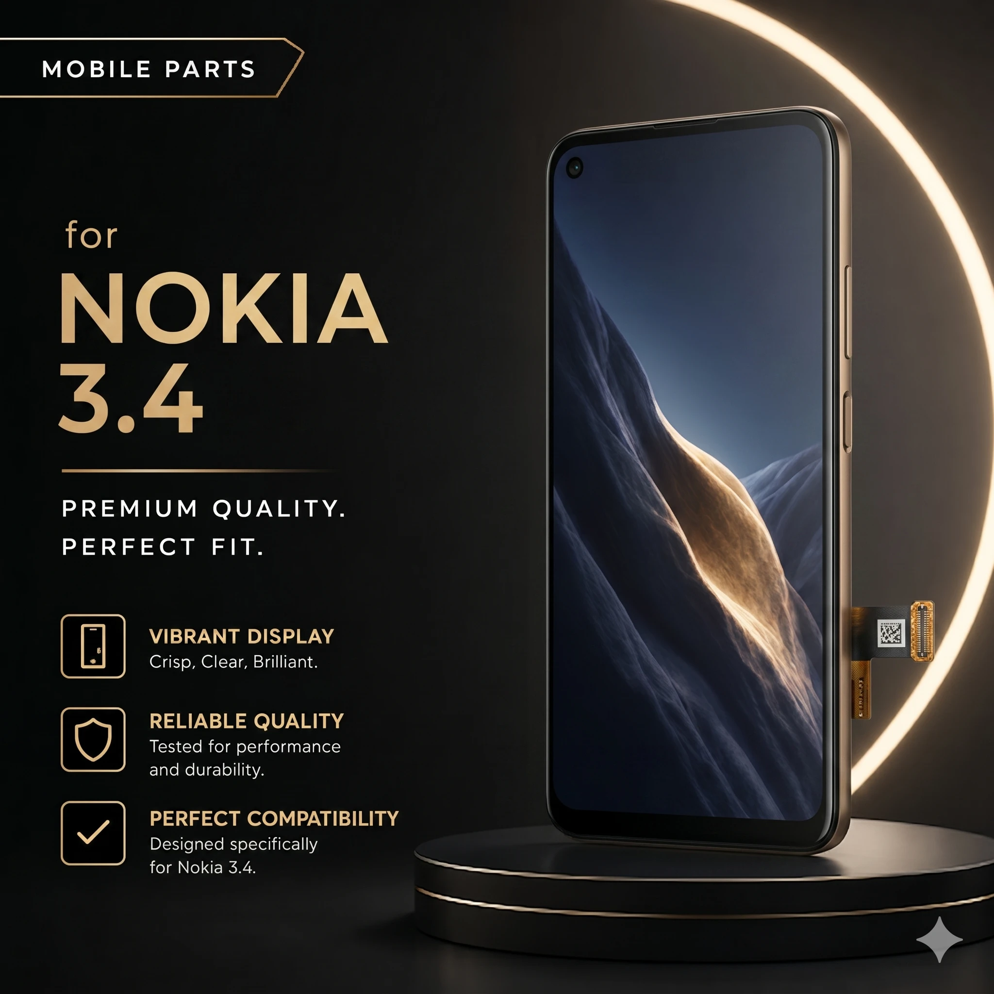 NOKIA 3.4 OLED LCD