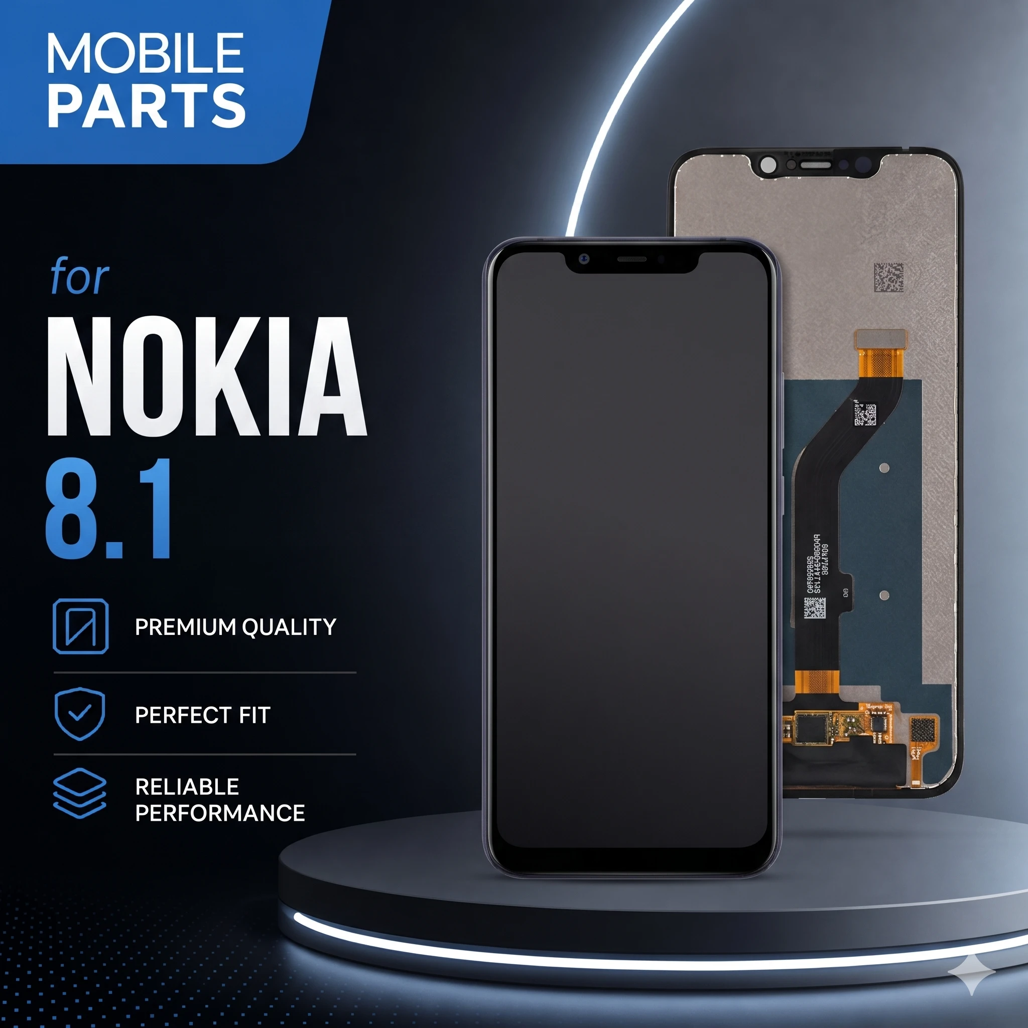 NOKIA 8.1 OLED LCD