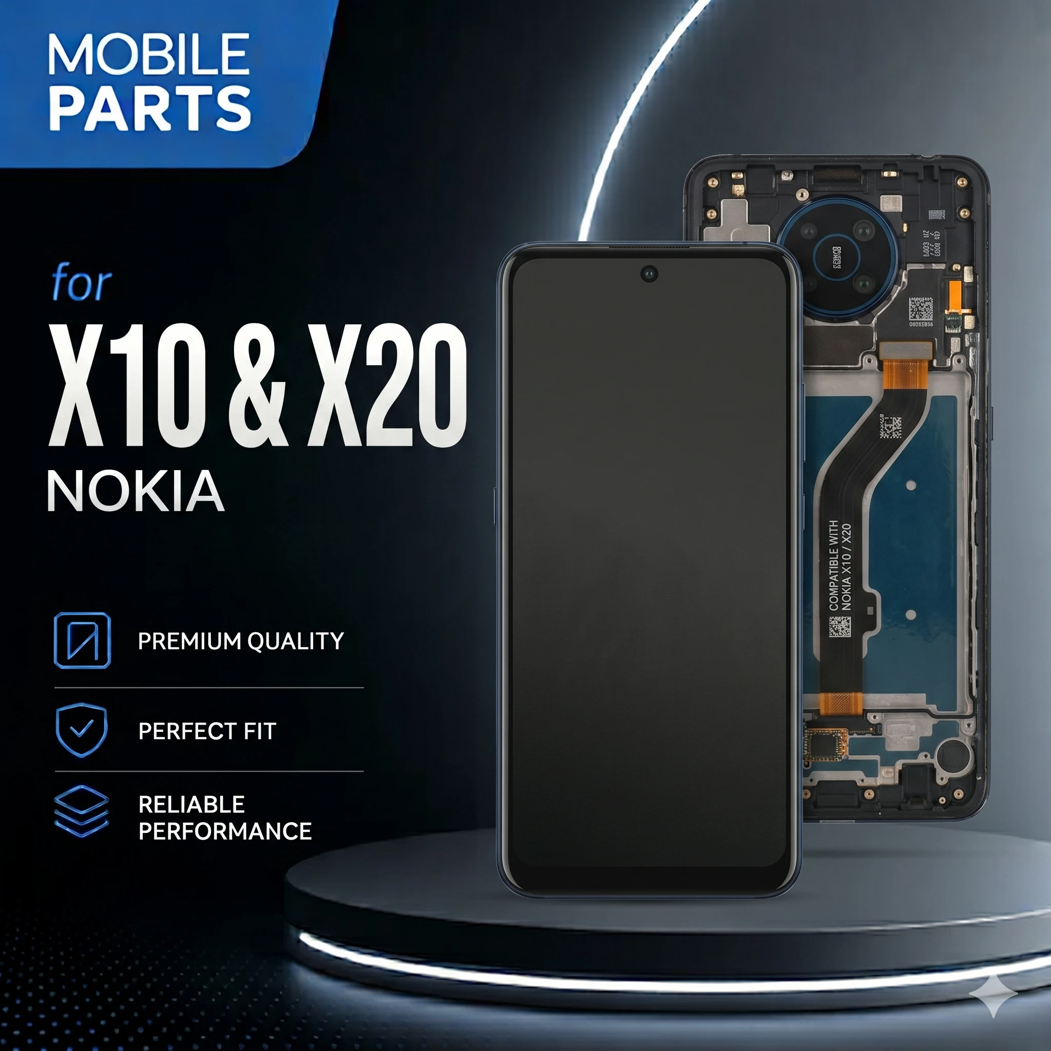 NOKIA X10/X20 OLED LCD