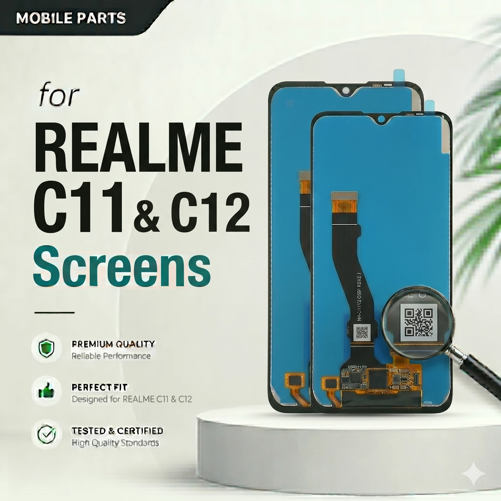 REALME C11/C12 OLED LCD