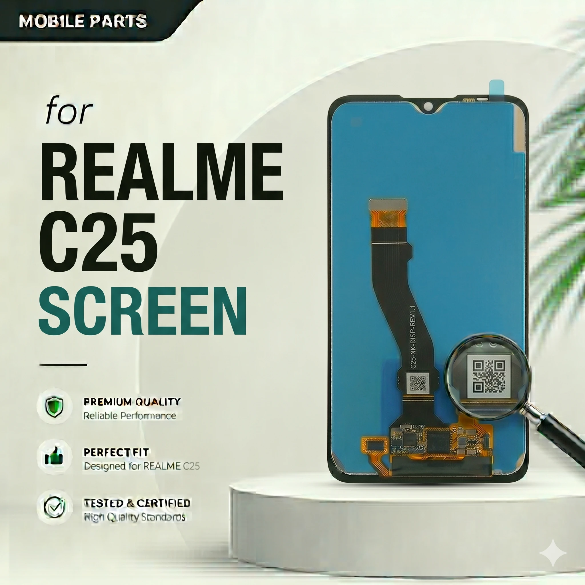 REALME C25 OLED LCD