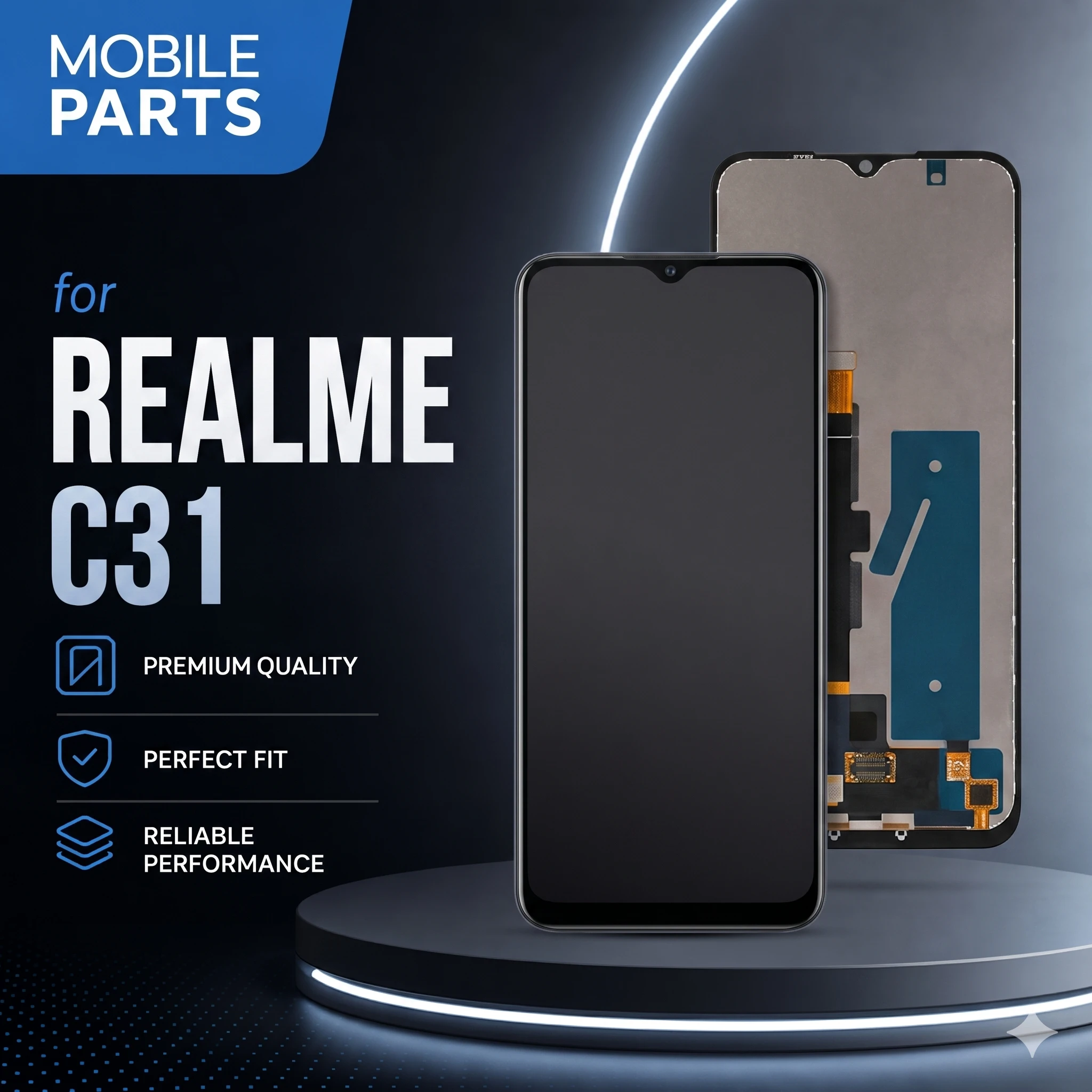 REALME C31 OLED LCD