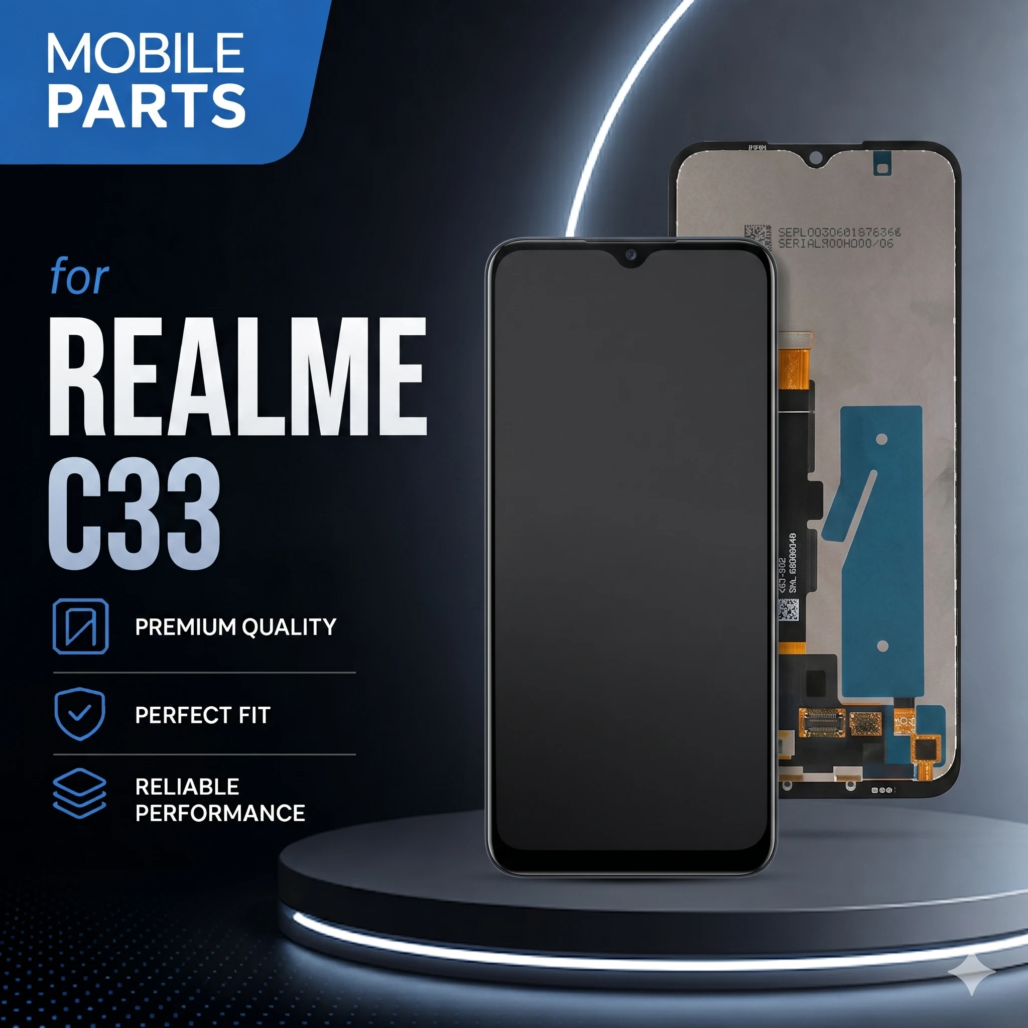 REALME C33 OLED LCD