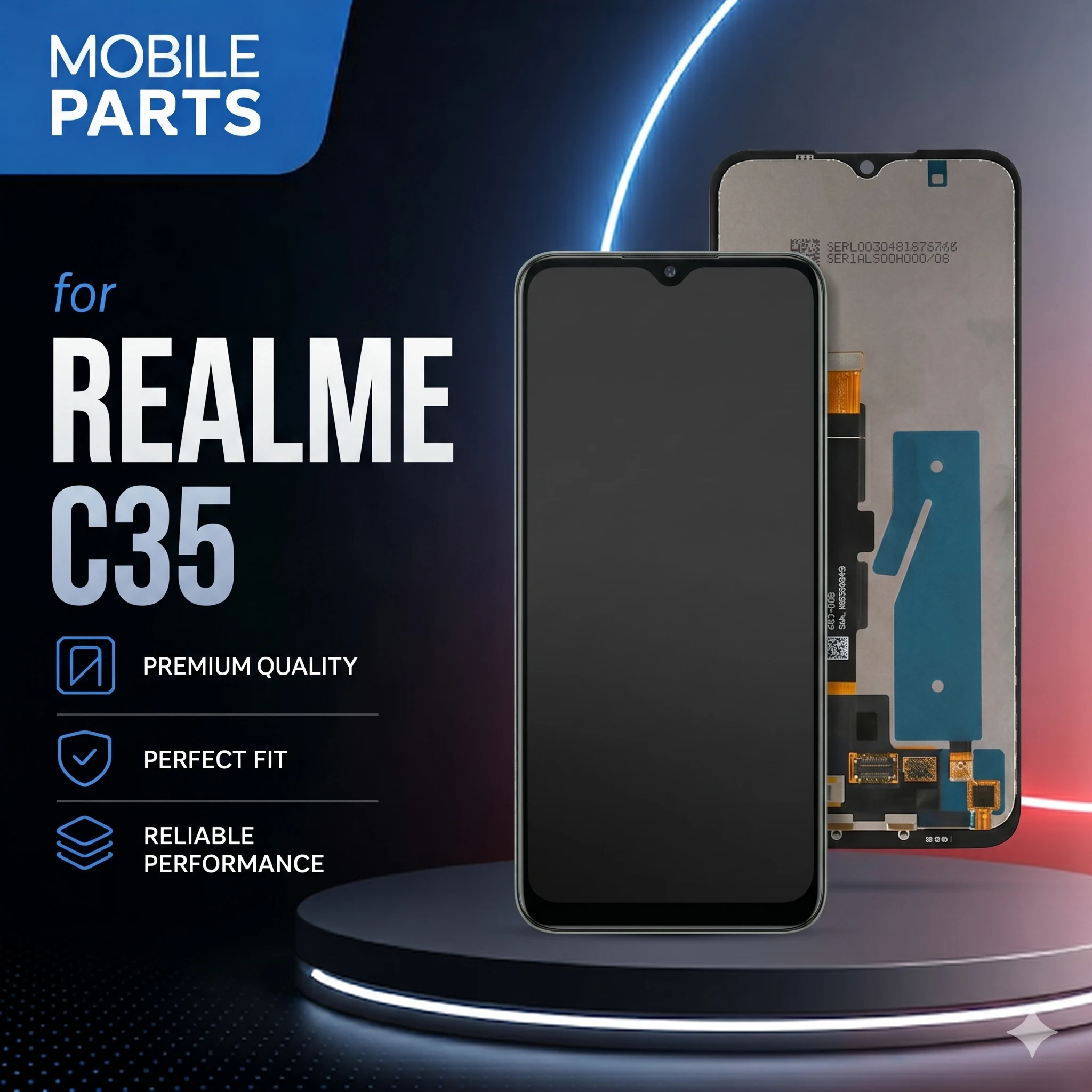 REALME C35 OLED LCD