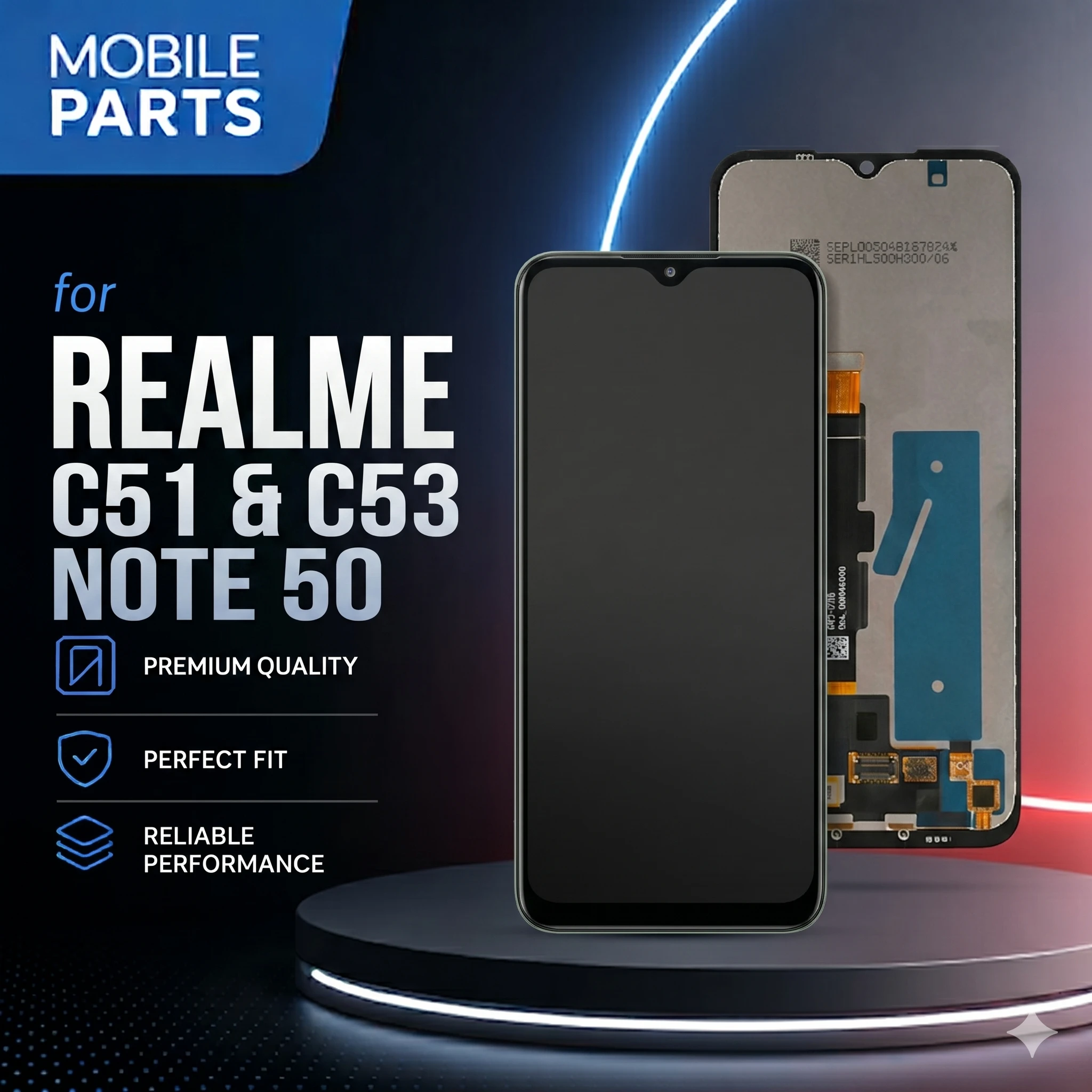REALME C51/C53/NOTE 50 OLED LCD