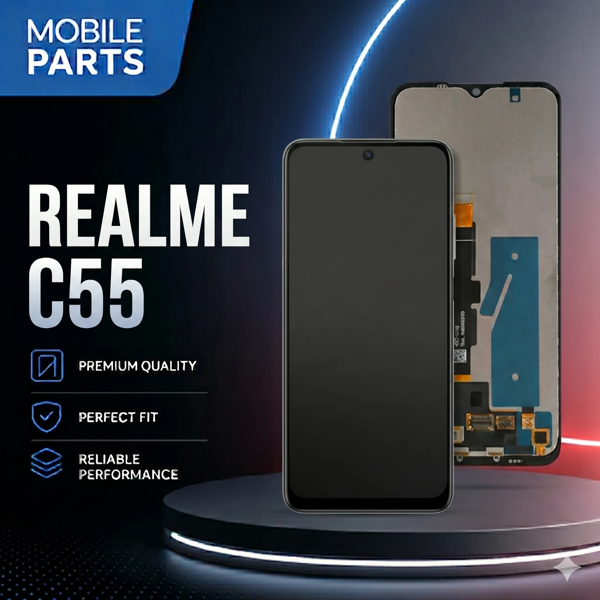 REALME C55 OLED LCD