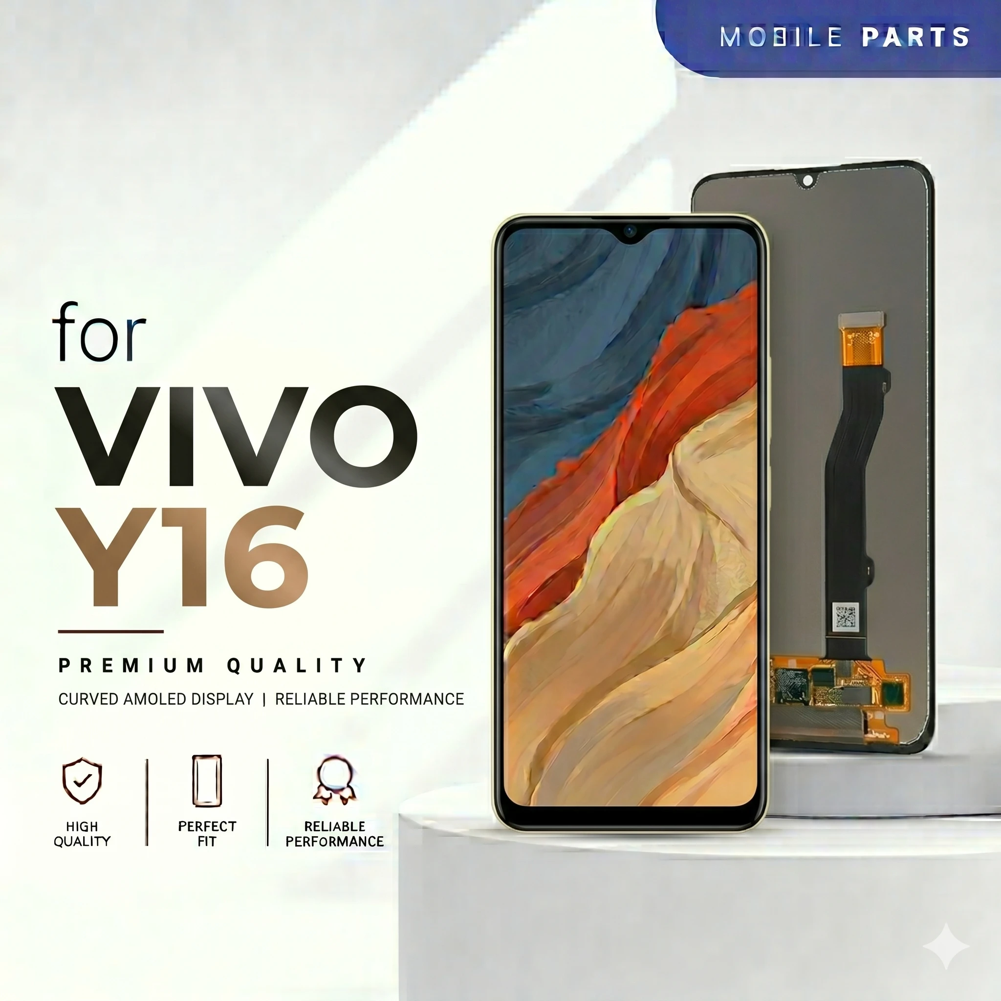 VIVO Y16 OLED LCD