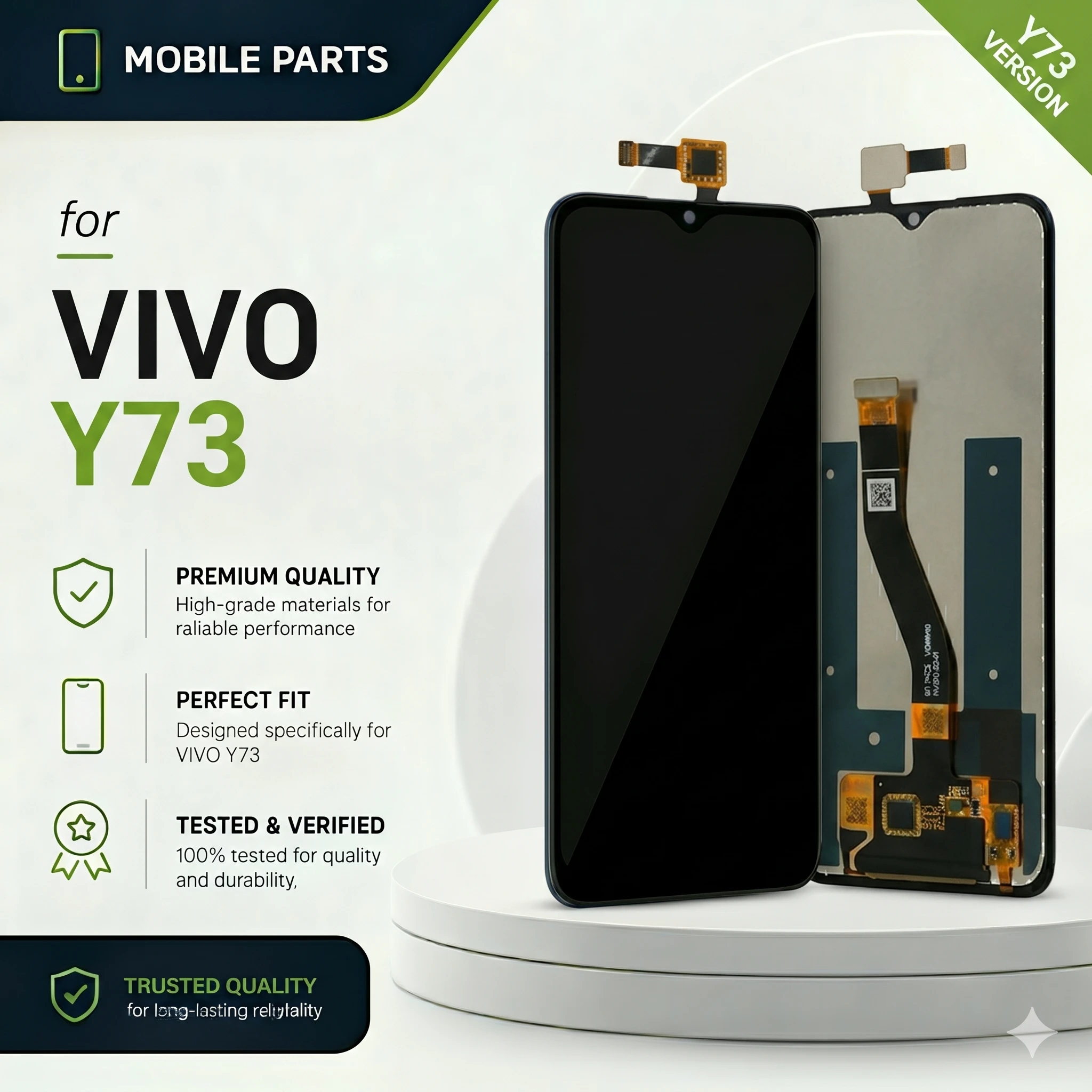 VIVO Y73 OLED LCD