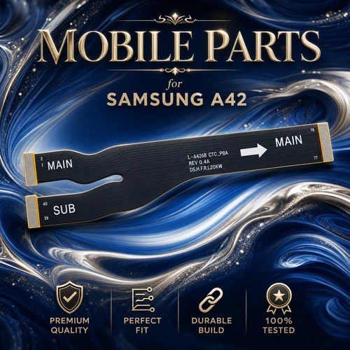 Replacement Part Compatible with Samsung Galaxy A42 Main Flex OEM quality