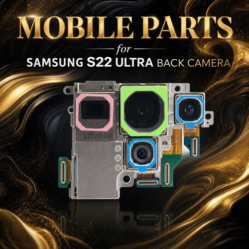 Back Camera Compatible with Samsung Galaxy S22 ULTRA OEM quality